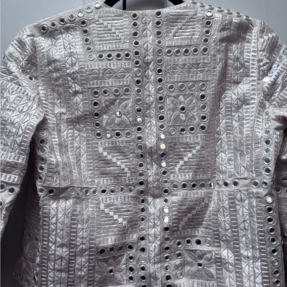 ALICE + OLIVIA Kidman Embellished Aztec Jacket - Picture 5 of 6